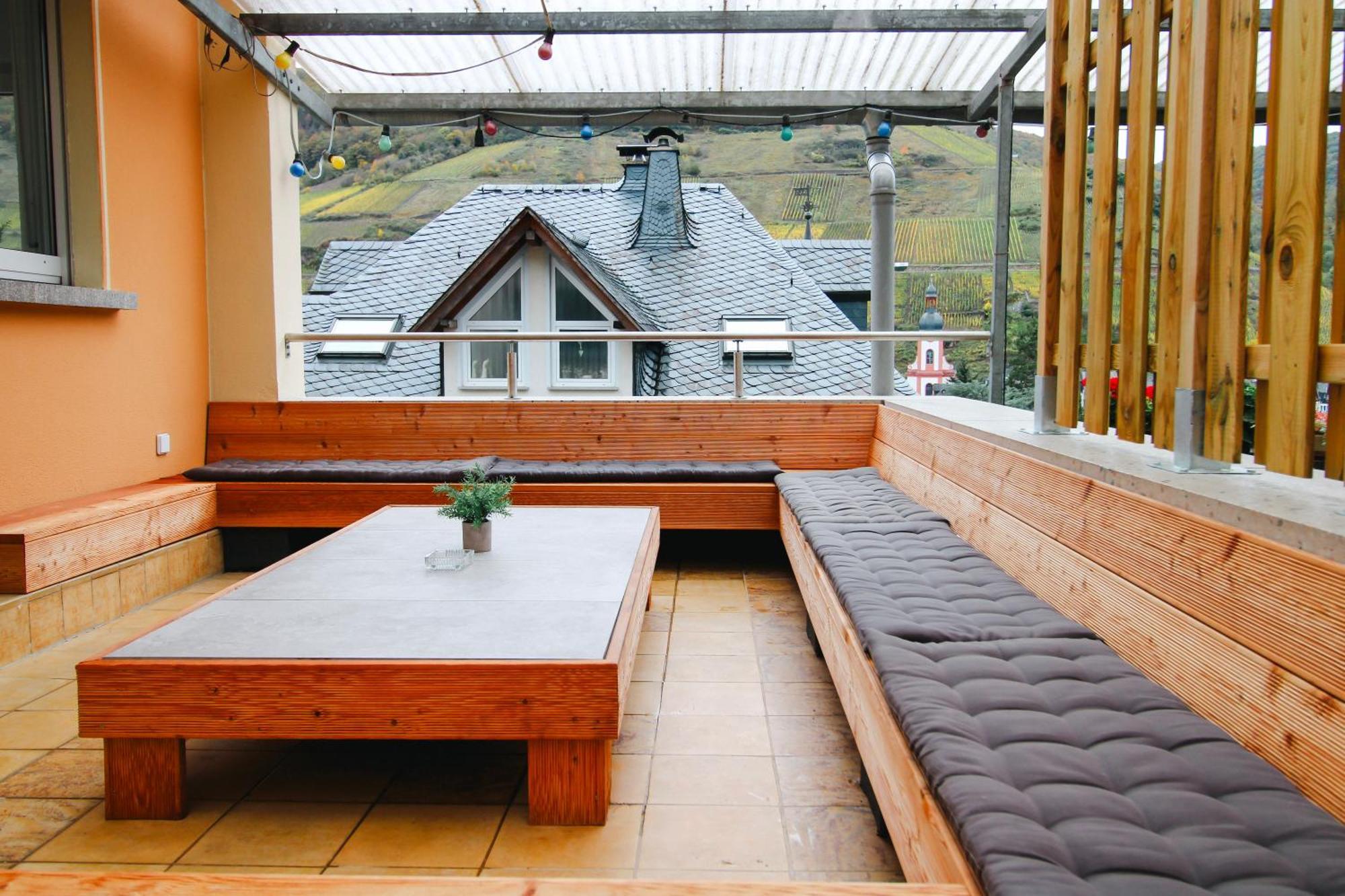 Ferienwohnung Chill Out Area, grandiose Aussicht, Hängematte, Smart TV, Netflix Zell Exterior foto
