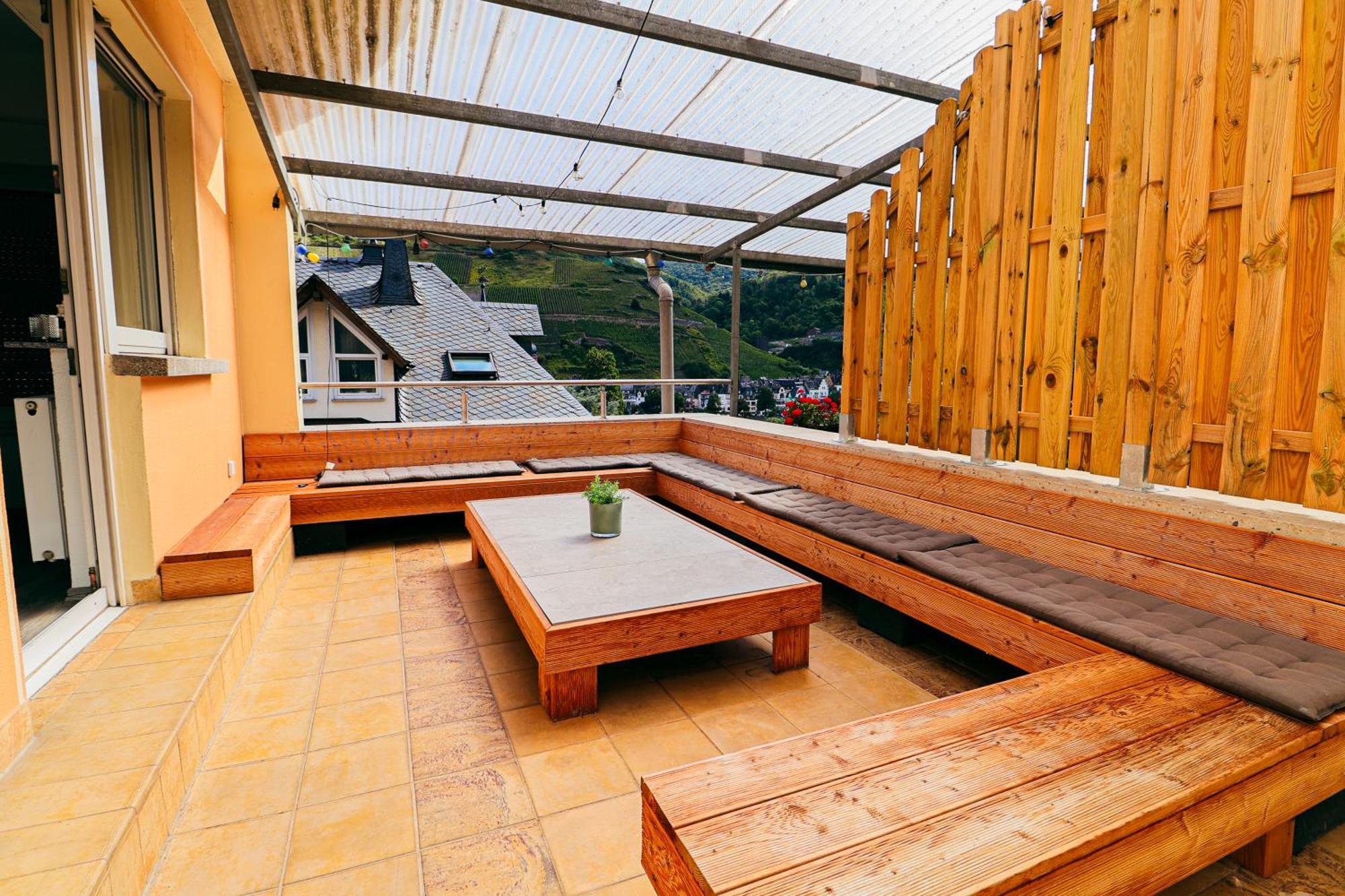 Ferienwohnung Chill Out Area, grandiose Aussicht, Hängematte, Smart TV, Netflix Zell Exterior foto